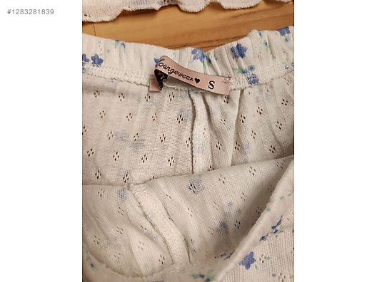 Beyaz Koton Bayan Şort