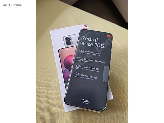 xiaomi redmi note 10s xiaomi redmi note 10 s 128gb at sahibinden com 961282094