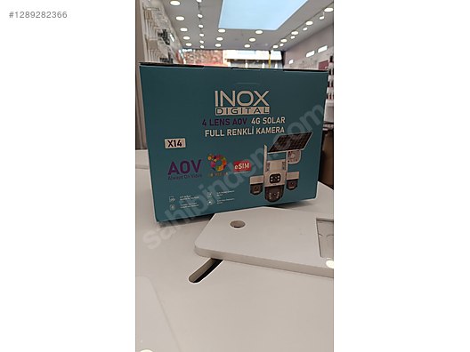 İnox x14 4 lens solar kamere, sıfır orjinal ürün - Kablosuz IP