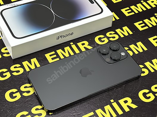 Apple / iPhone 14 Pro Max / İPHONE 14 PRO MAX 256GB SİYAH TERTEMİZ