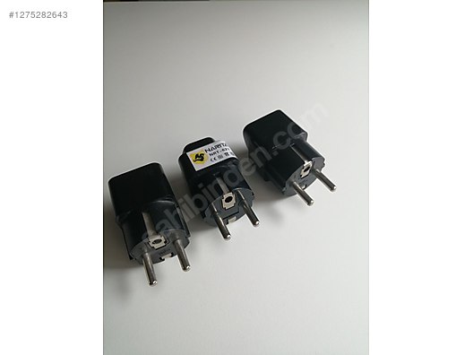 Universal çevirici priz, Amerika İngiltere Fiş Dönüştürücü Siyah - Priz Dönüştürücü ve Yapı Malzemeleri sahibinden.com'da