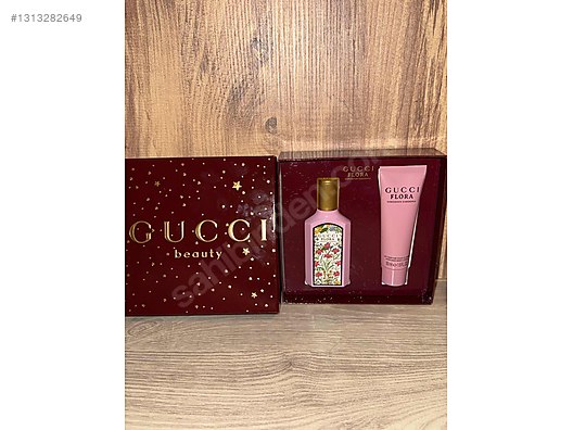 Gucci Flora Set | Gorgeous Gardenia 50 ml Parfüm / Vücut Losyonu