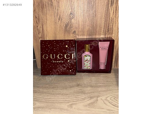 Gucci Flora Set | Gorgeous Gardenia 50 ml Parfüm / Vücut Losyonu