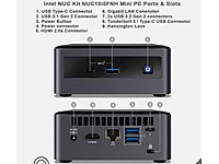 Intel NUC Kit NUC10i5FNH Mini PC i5 10210U 4.2GHz 16GB RAM 256GB
