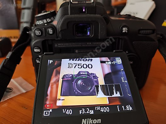 İkinci El ve Sıfır Alışveriş / Fotoğraf & Kamera / Dijital Fotoğraf Makinesi / DSLR / Nikon / D7500