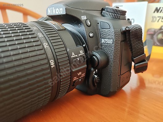 İkinci El ve Sıfır Alışveriş / Fotoğraf & Kamera / Dijital Fotoğraf Makinesi / DSLR / Nikon / D7500