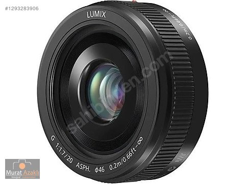 Lensler / Panasonic Lumix G 20mm f/1.7 II ASPH. Lens sahibinden
