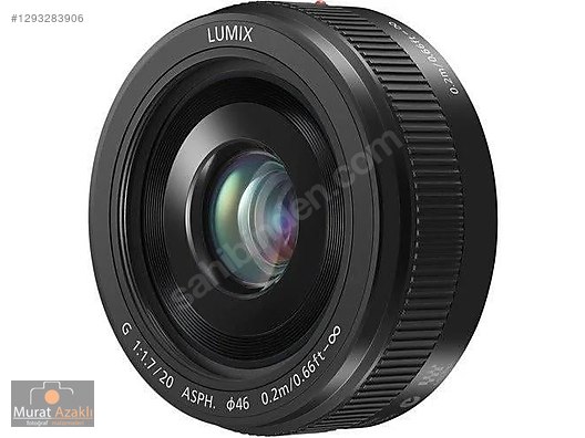 Lensler / Panasonic Lumix G 20mm f/1.7 II ASPH. Lens sahibinden