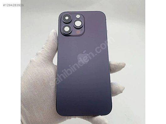 İphone 14 PRO MAX Orijinal Çıkma Deep Purple MOR Boş Kasa