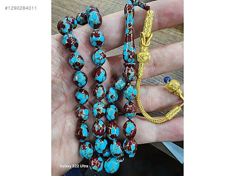 291 黒壺15.5cmバタープレート Florentine turquoise Florit Taşı Tespih Modelleri - 1290284011