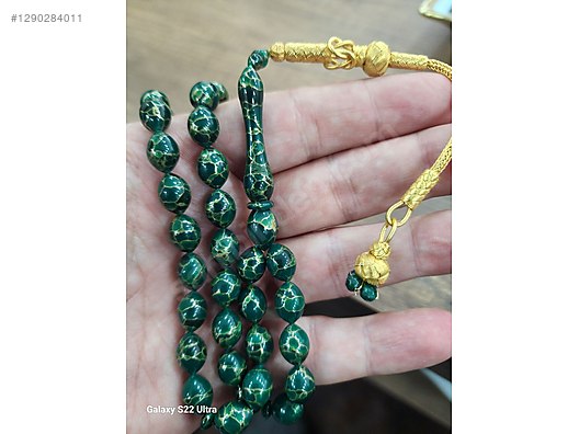 291 黒壺15.5cmバタープレート Florentine turquoise Florit Taşı Tespih Modelleri - 1290284011