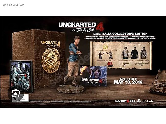 uncharted 4 collectors edition sahibinden.comda - 1241284142