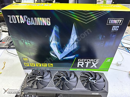 ZOTAC RTX 3070 Tİ GAMING AMP HOLO 8GB GDDR6X 256BİT GARANTİLİ