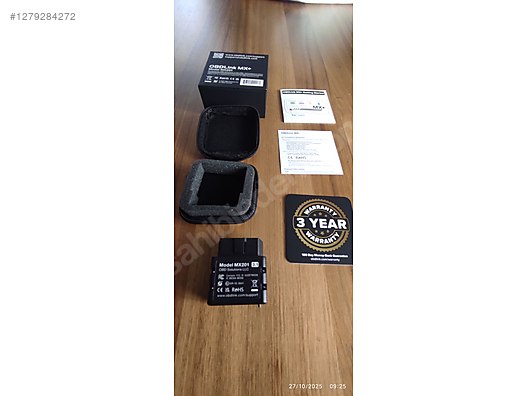 OBDLINK MX+　Model MX201 中古品 OBDLink MX+ ELM327den 10 Kat Hızlı, Tüm Araçlarla Uyumlu Sıfır