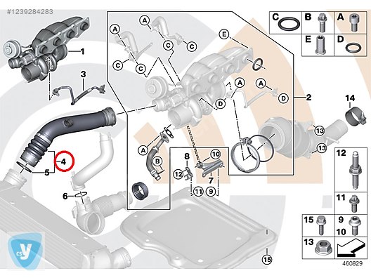 Cars & SUVs / Mechanical / BMW E84 Z4 N20 TURBO HORTUMU OEM