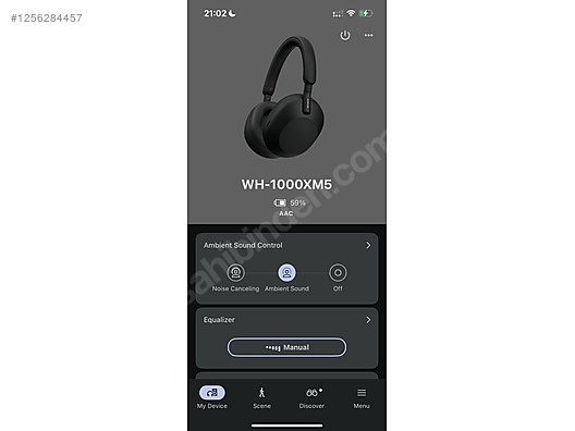Sony WH-1000XM5 Kulak Üstü Bluetooth Kulaklık 1256284457