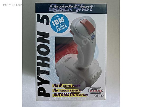 Sıfır Kutusunda QuickShot Python 5 Joystick - Kablolu QuickShot Oyun ...