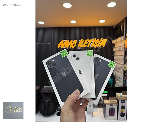 Apple / iPhone 13 / İPHONE 13 128GB SIFIR KAPALI KUTU 24 AY