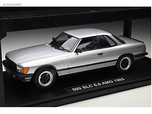 KK 1/18 SCALE Diecast KKDC180891 - 1985 Mercedes-Benz 500 SLC 6.0 AMG - Silver EUR 134,99