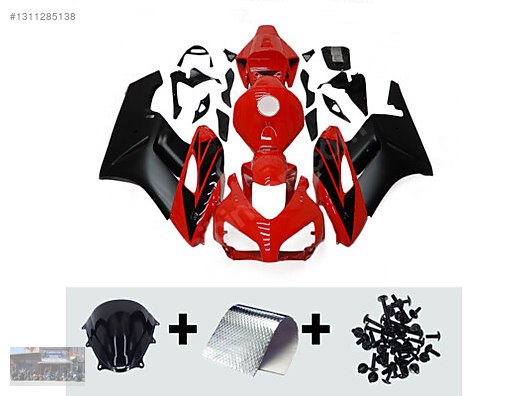 Grenaj / HONDA CBR 1000RR 1000 RR KIRMIZI SİYAH GRENAJ SETİ 04-05