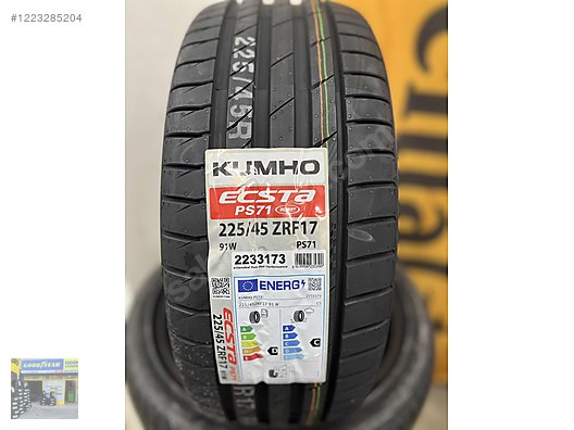 225/45R17 KUMHO ECSTA PS71 RUNFLAT LASTİK 2024 RFT at 225/45R17 KUMHO ECSTA PS71 RUNFLAT LASTİK 2024 RFT at