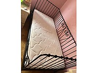 İKEA DEMİR YATAK DİVAN ÖLÇÜ 80/200