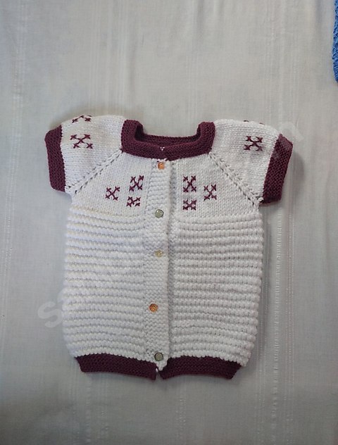 EL ÖRMESİ KIZ YELEĞİ 3-4 YAŞ UYGUN