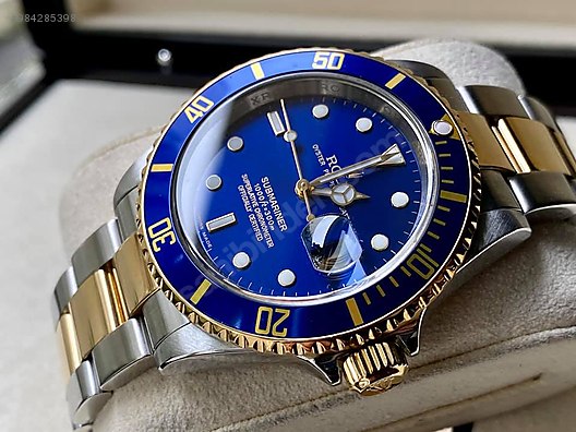 ROLEX SUBMARİNER TWO TONE BLUE 2022 at 