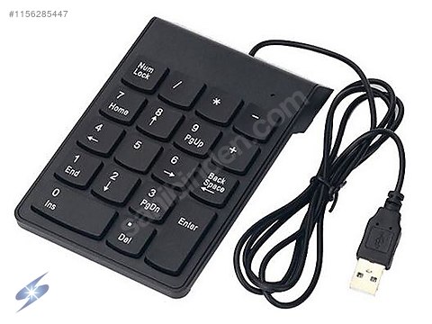 Usb Numerik Numpad Num Pad Say Sal Tu Tak M Key Pad Keypad Kablolu