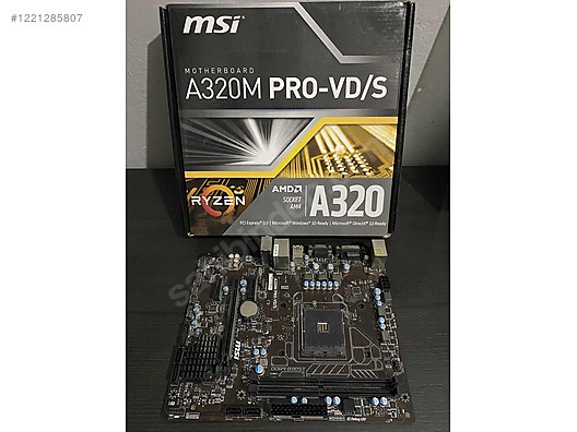 Vd S Msi A320m Pro Wifi Vd S A320m A Pro Specs Msi A320m Pro Wifi