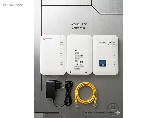 ひろ ZTE ZXHN H1601 Wi-Fi 6 Premium VDSL/Fiber Modem - Kusursuz