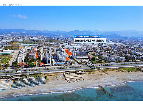 ALANYA PAYALLAR BÖLGESİ SATILIK OTEL ARAZİ