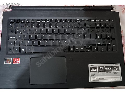 Acer aspire 3 a315 41-R8EF laptop - İlan ve alışverişte ilk adres ...