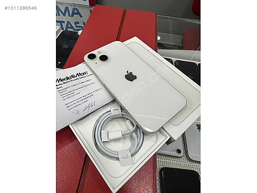 Apple / iPhone 13 / IPHONE 13 BEYAZ 128 gb 23/01/2027 Garantili