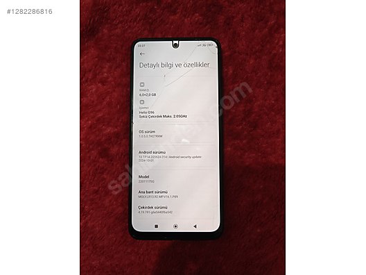 İkinci El ve Sıfır Alışveriş / Cep Telefonu & Aksesuar / Cep Telefonu / Xiaomi / Redmi Note 11S
