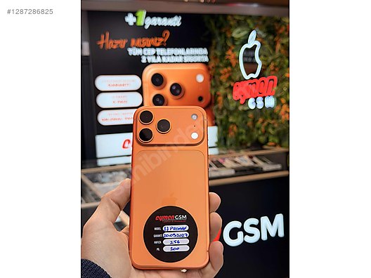 Apple / iPhone 17 Pro Max / İPHONE 17 PRO MAX 256 GB COSMİC ORANGE