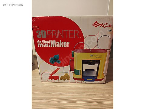 3D Yazıcı / XYZ da vinci mini maker sahibinden.comda - 1311286986