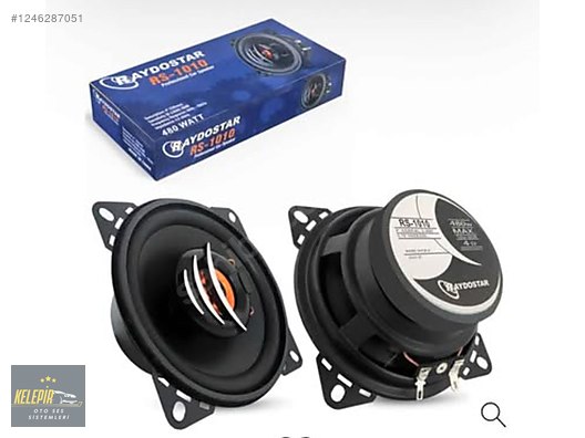 Hoparlör / Komponent / K-RAYDOSTAR RS-1010 10CM TWETEER'Lİ