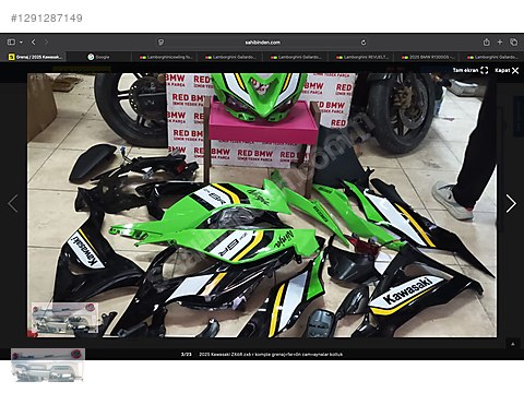 Elektrik / 2025 Kawasaki zx6r sıfır far zx6rr sahibinden.comda