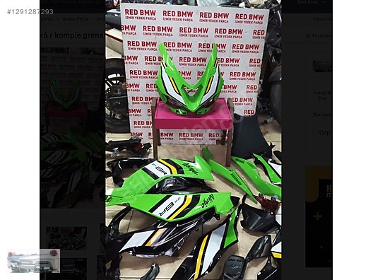 Grenaj / Kawasaki zx6r sol yan grenaj 3 parça orijinal 2025