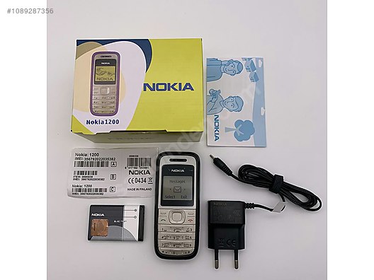 Nokia / 1200 / Nokia 1200 tuşlu telefon kutulu kayıtlı  -  1089287356