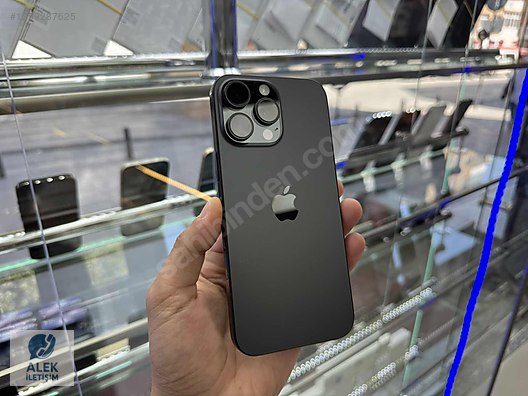 Resim Apple iPhone 16 Pro Max İkinci El YD | 256 GB | Siyah İkinci El APPLE 16 PRO MAX 256 GB PİL 100 DEVİR 26 / 1 AYLIK / 16 AY