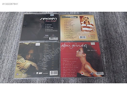 4 ADET CD SORUNSUZ - Müzik CD leri Alışverişte İlk Adres