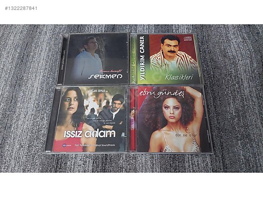 4 ADET CD SORUNSUZ - Müzik CD leri Alışverişte İlk Adres
