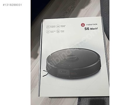 Roborock S6 MaxV Akıllı Robot Süpürge Siyah sahibinden.comda