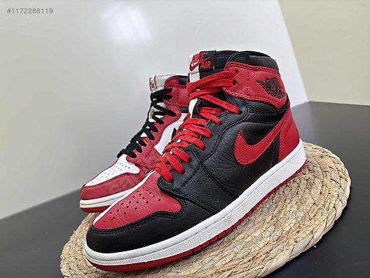 Orginal N KE Air Jordan 1 High Homage Erkek Spor Ayakkab Modelleri 1172288119