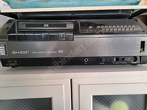 SANYO CLEAR REC & PLAY + SHARP JC-102 ２台 Diğer / SHARP VIDEO CASSETTE RECORDER sahibinden.comda - 1289288324