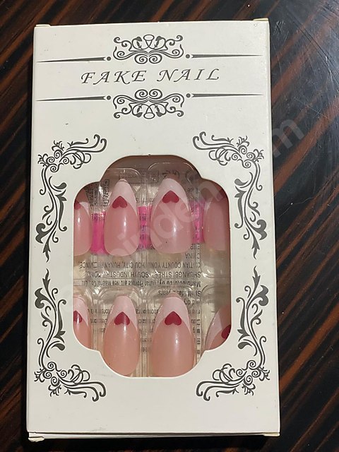 Nails takma tırnak (pembe)
