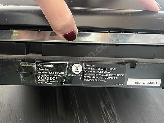 Panasonic KX-FT984TK Fax - Faks Makinesi Alışverişte İlk Adres