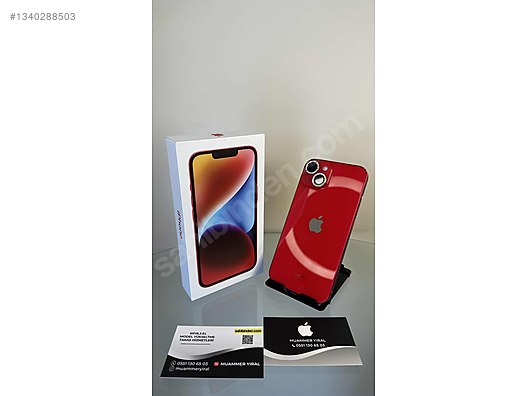 Apple / iPhone 14 / İPHONE 14 128GB KIRMIZI PİL 71 (HATASIZ